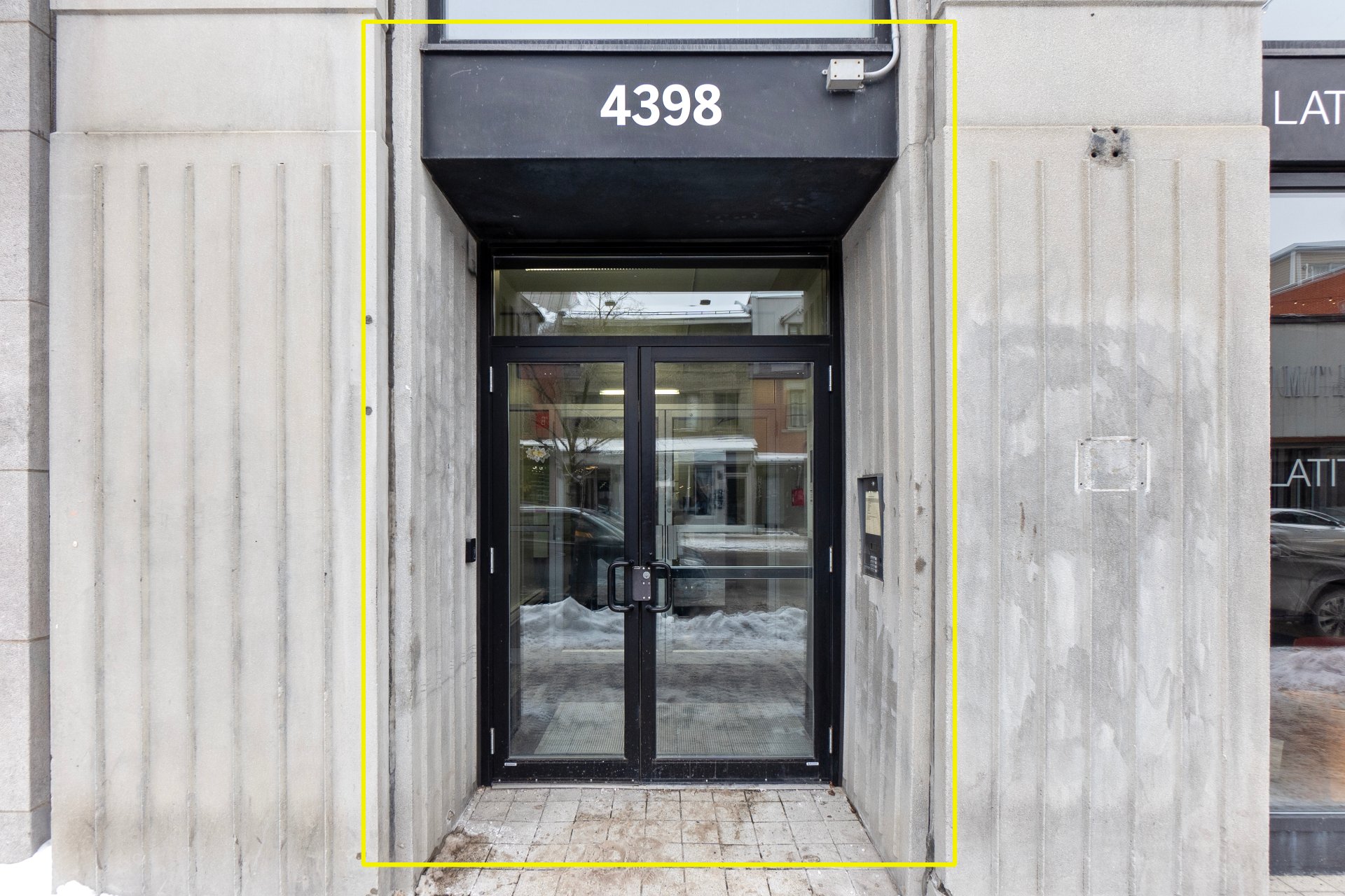 Photo - Entrée extérieure