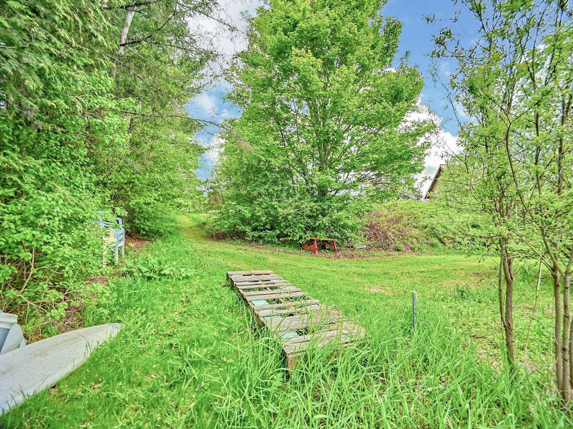 Photo - Accès au plan d'eau