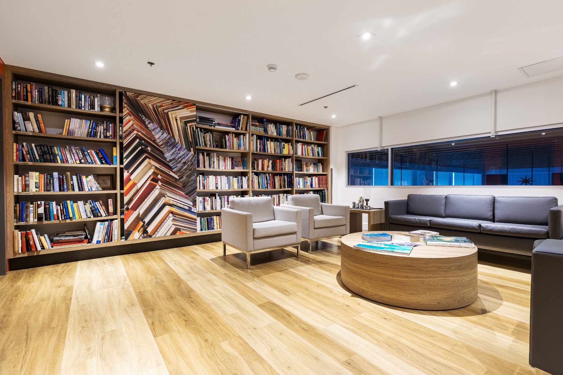 Photo - Bibliothèque