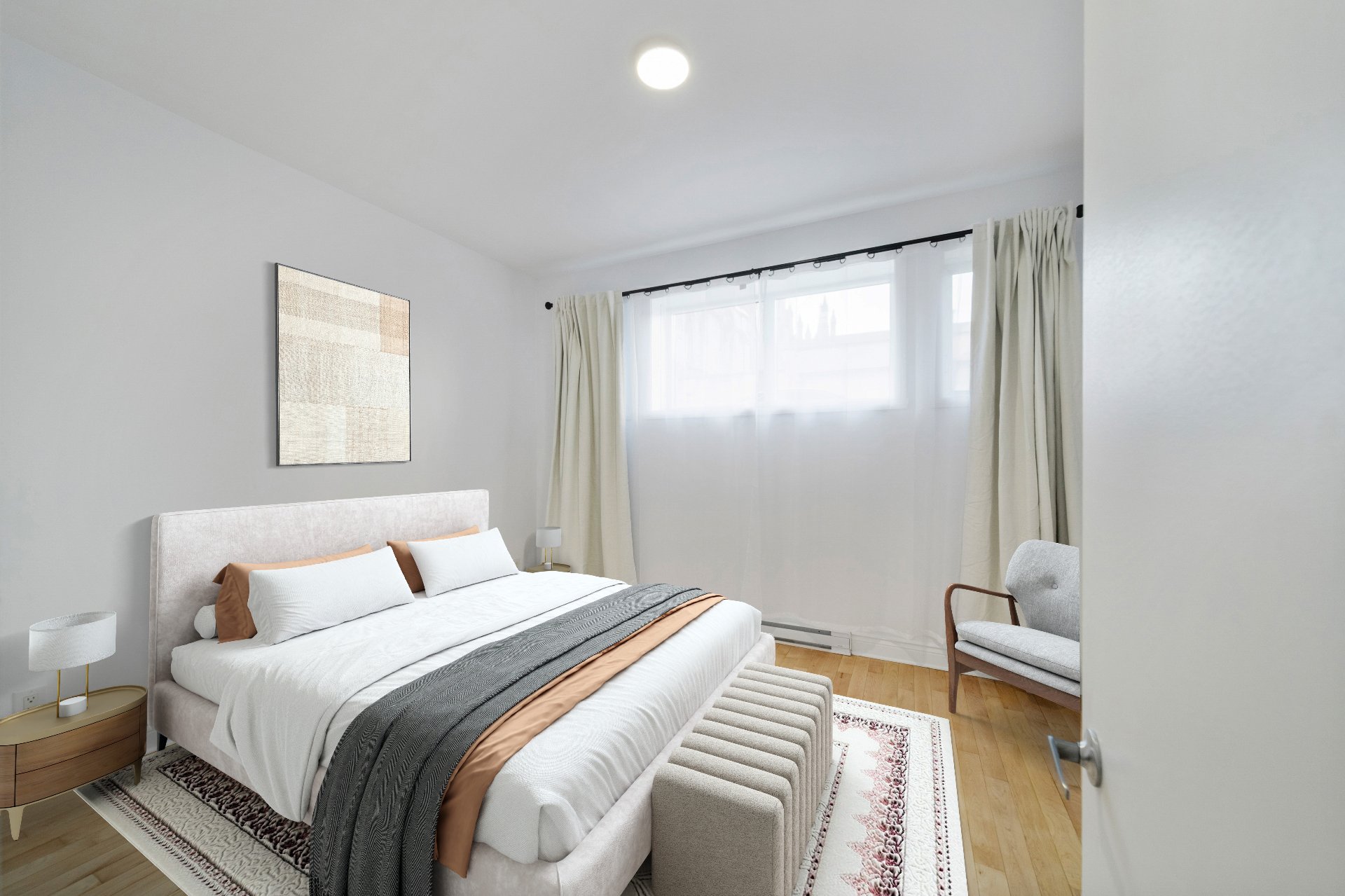 Photo - Chambre à coucher principale