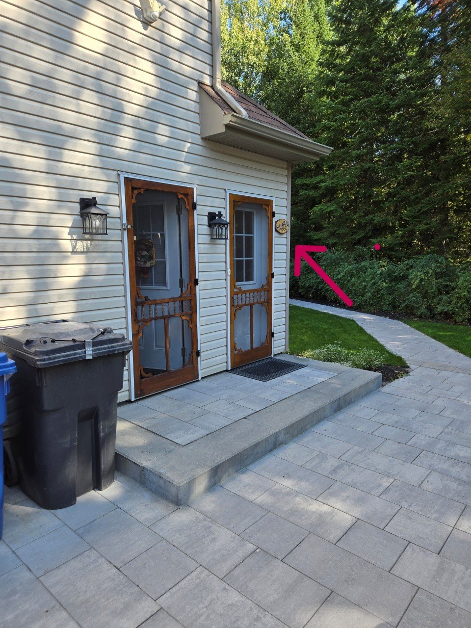 Photo - Entrée extérieure