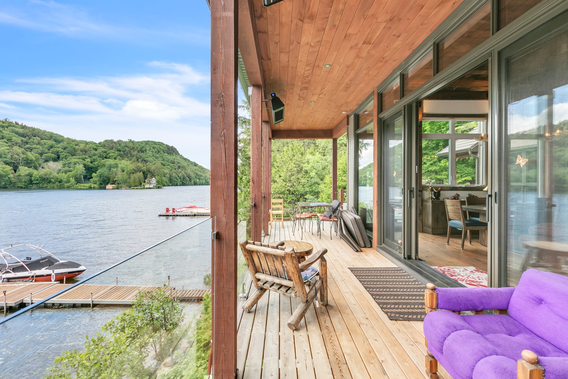 Photo - Accès au plan d'eau