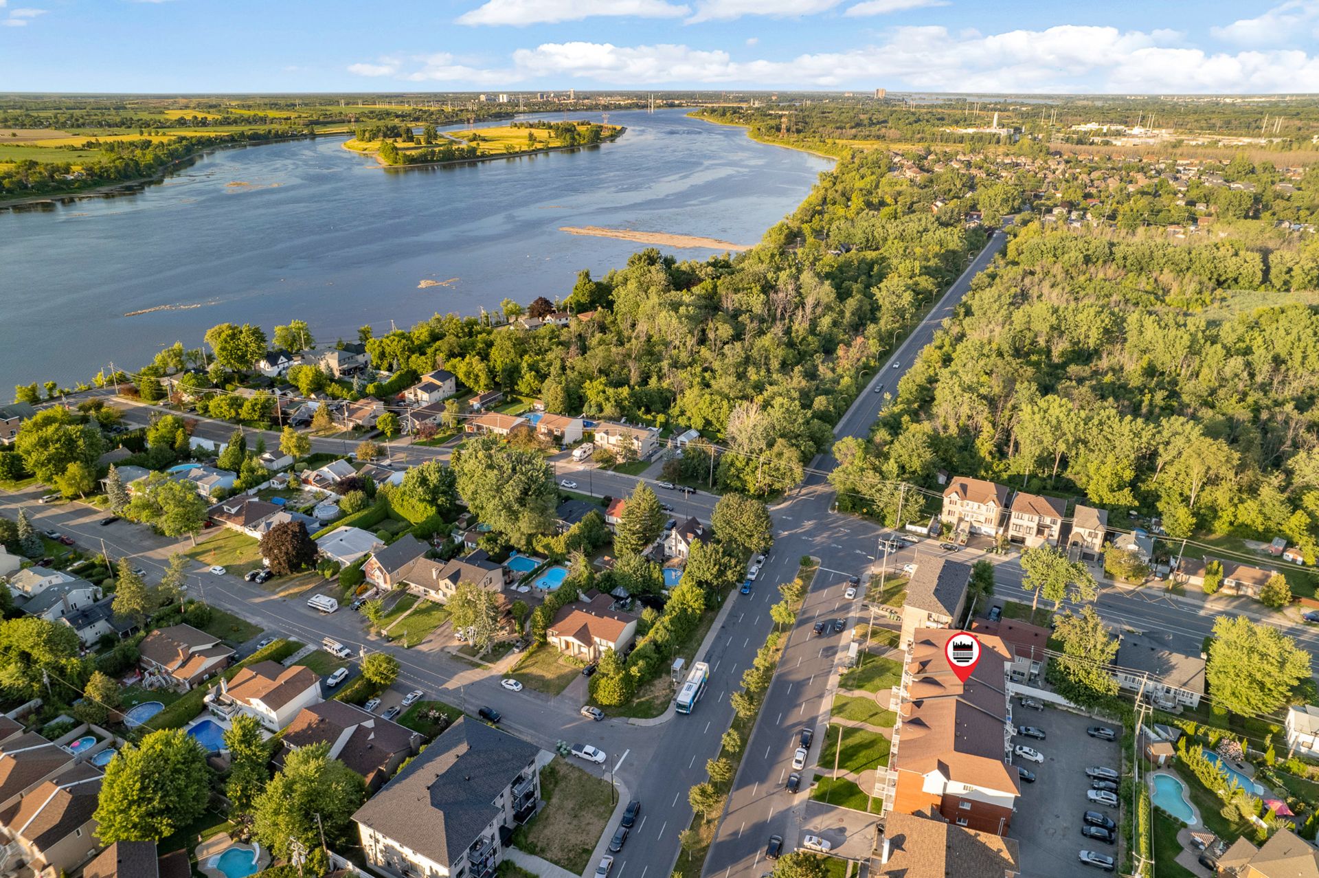 Photo - Vue sur l'eau